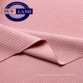 100% knitted polyester mesh dry fit honeycomb fabric for sportswear